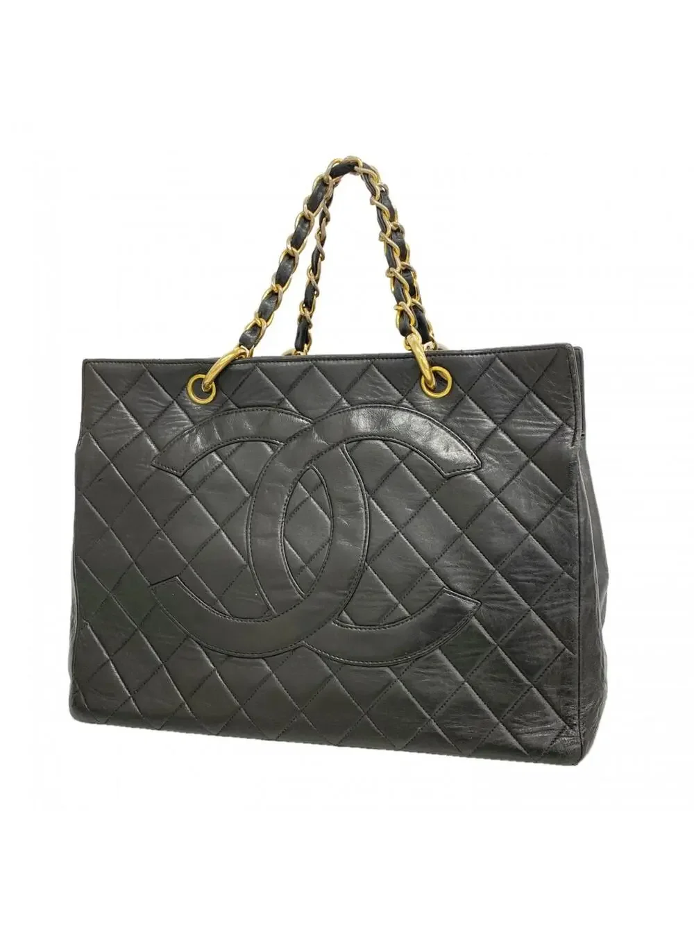 Chanel Vintage Grand Shopping Tote #298666C16B